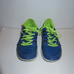 NIKE 5.0 BLUE,NEON YELLOW SNEAKERS 7.5